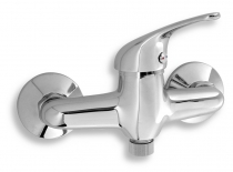 TITANIA IRIS wall-mounted shower mixer, chrome