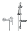 Bathroom set for shower Titania Iris, chrome #1