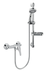 Bathroom set for shower Titania Iris, chrome