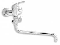 Bath shower mixer without acc. 100 mm IRIS chrome