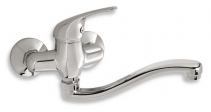 SINK BASIN MIXER 100 MM TITANIA IRIS CHROME