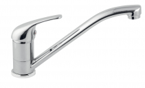 TITANIA IRIS standing sink mixer, swivel spout, chrome