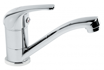 TITANIA IRIS standing washbasin, swivel spout, chrome