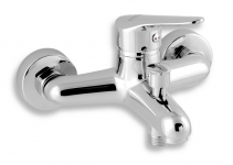 TITANIA IRIS NEW wall-mounted bath mixer, chrome 