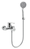 Bathroom set for bathtube Titania Fresh, chrome #1