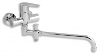 BATH SHOWER MIXER WITHOUT ACC. 100 MM TITANIA FRESH CHROME