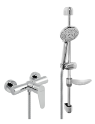Bathroom set for shower Titania Fresh, chrome