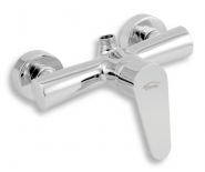 TITANIA FRESH wall-mounted shower mixer with upper connection, without accessories, chrome