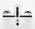 TITANIA FRESH wall-mounted sink mixer, swivel spout, chrome #2