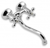 SINK BASIN MIXER 100 MM RETRO II CHROME