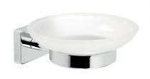 GRETA soap dish, chrome