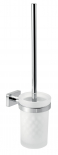GRETA toilet brush, chrome