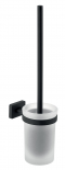 GRETA toilet brush, black matt