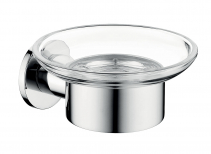 SMILE soap dish, chrome