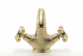 ANTICA standing washbasin mixer, bronze #2