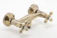 ANTICA wall-mounted shower mixer, bronze #1