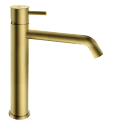 Standing middle washbasin mixer
