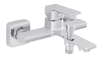 Wall-mounted bath mixere