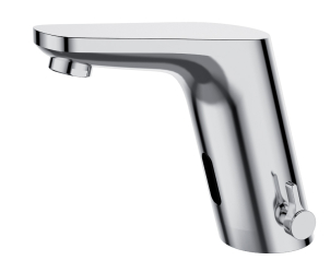 DISTANZA washbasin standing, sensor mixer, chrome, round-line