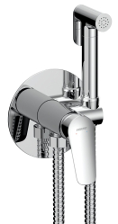 Concealed bidet mixer