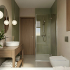 Wall-mounted shower mixer, without shower set  #1