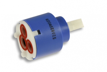 Cartridge for mixers with a lever