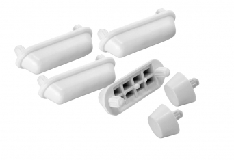 Toilet seat spacers