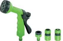 Spraying gun 6-function with couplings