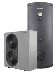 Heat pump Gold 12 DC and DHW tank AQUA 200