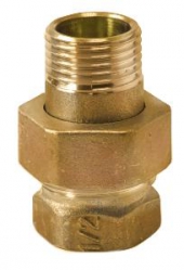 BRASS STRAIGHT UNION FM 2