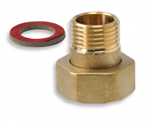 Sleeve nut with shank 3/8