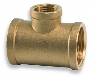 3-WAY RED.BRASS FFF 3/4X1/2X3/4