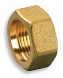 Brass nut, 3/4