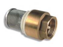 Check valve with strainer, 1/2