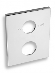 Two-hole cover 