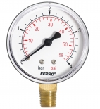 Manometer 63 mm 1/4