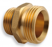 Brass nipple for manifold, with o-ring 1/2