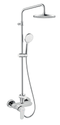 Shower set with BNS7U shower mixer