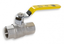 Gas ball valve, lever handle, 1/2
