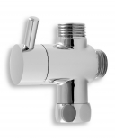 Shower diverter, chrome