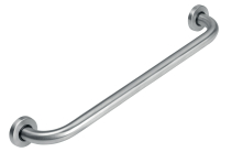 GRAB BAR 600 MM BRUSHED STAINLESS STEEL