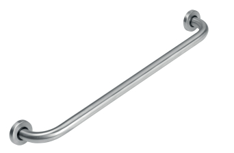 GRAB BAR 800 MM BRUSHED STAINLESS STEEL