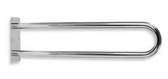 GRAB BAR DOUBLE FIXED 844 MM BRUSHED STAINLESS STEEL