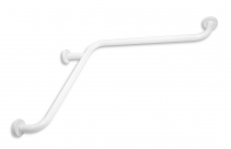 METALIA HELP single angular grab bar, anregular, white