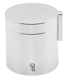 Valve handle for diverter for thermostatic mixer