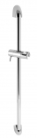 Sliding shower bar, chrome