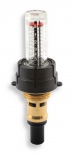 Flowmeter for manifolds, brass body, 1/2