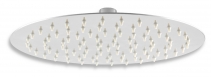 Rainfall shower head, round 250 mm, stainless steel, chrome