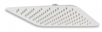 Fixed shower head, stainless steel