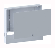 Concealed cabinet for manifolds